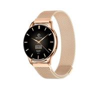 Smartwatch Maxcom Ecowatch 3 AMOLED dorado monitorización avanzada + batería 5 días