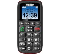 Maxcom Teléfono móvil MM428 Dual SIM 2G Pantalla 1,8″ microSD Linterna Negro/Rojo