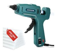 MAXDONE Pistola Silicona Caliente 60W &100W & Apagar con un solo clic, Grande Pistola de Silicona Caliente con 12 Barras 11mm de Pegamento, Para Bricolaje Artesanía, Reparaciones Industriales