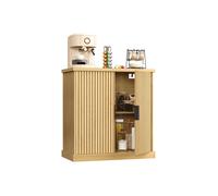 MAXE Colección - aparador con estantes ajustables y puertas acanaladas