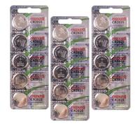 Maxell 15 pilas litio cr2025 3v de litio