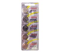 Maxell 18586400 Pila doméstica Single-Use Battery CR1616 Zinc-Manganese Dioxide (Zn/MnO2) - Pilas (Single-Use Battery, CR1616, Zinc-Manganese Dioxide (Zn/MnO2), 3 V, 5 Pieza(s), 55 mAh)