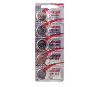 Maxell 18586500 Pila doméstica Single-Use Battery CR1620 Zinc-Manganese Dioxide (Zn/MnO2) - Pilas (Single-Use Battery, CR1620, Zinc-Manganese Dioxide (Zn/MnO2), 3 V, 5 Pieza(s), 80 mAh)