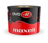 Maxell 275733 DVD-R 4.7 GB 16X 120 min Video (100 Discos - Envoltura retráctil)