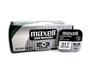 Maxell 317/SR 516 SW Silver Oxide Watch Battery