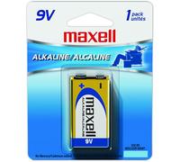 Maxell 721150 - Batería alcalina de larga duración y fiable, 9 V, alta compatibilidad