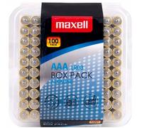 Maxell Pilas alcalinas 790410 – Pack de 100 LR03 (AAA) caja micro