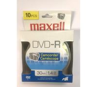 Maxell 8cm Camcorder DVD-R 10-paquete (el embalaje puede variar) por Maxell