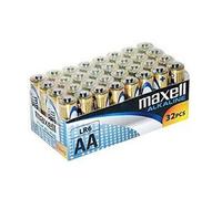 Maxell AA/LR06/MN1500 Pilas Alcalinas (32 unidades)