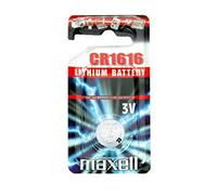 Maxell cr - Pilas (nickel - oxyhydroxide (niox), 3v, 55 mah, 1,6 cm, 1,6 cm, 1,6 mm (0.063"))