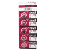 Maxell cr1220 - pilas (litio, button/coin, 3v)