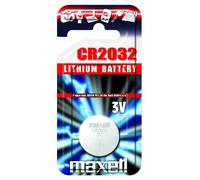 Maxell CR2032 3V - batería Li-Ion, color plateado, 1 unidad