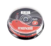 Maxell dvd-r 4,7gb 16x 10-pack 10 pieza(s)