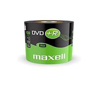 Maxell DVD+R - DVD+R vírgenes (4.7 GB, 120 Minutos, 100 Unidades)