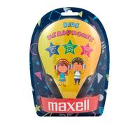Maxell kids safe auriculares alámbrico música azul