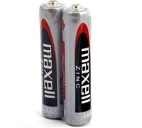 Maxell LR03 Retactil 2P Zinc - Pack de 2 Pilas, Color Plata