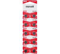 Maxell Pilas LR44 1.5V Micro – Alcalinas – Pack de 10