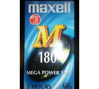 Maxell M180 Video cassette 180 min 1 pieza(s) - Cinta de audio/video (180 min, 1 pieza(s))