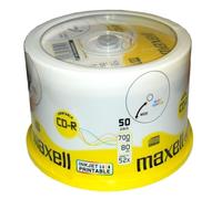 Maxell M190 - Pack de 50 CD-R, 52x, 700 MB