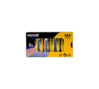 Maxell - Pilas alcalinas LR03 AAA (8 unidades, 1,5 V)