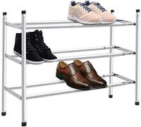 Maxell Power CE Zapatero METALICO 3 Modelos 2 BALDAS 3 BALDAS 4 BALDAS EXTENDIBLE Zapato Guarda ZAPATETOS Metal Variantes Calidad (Metalico, 3 Baldas)