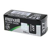 Maxell SR0626SW 377 - Pilas óxido de plata. (10 unidades)