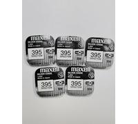 Maxell Pila de reloj SR927SW 395 1,55 V, 5 unidades