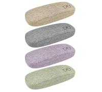 Maxentico Funda Gafas(4Pcs), Rigida para Gafa Fundas, Rigidas Estuche de Sol, Fundas Natacion Rigido, para Mujer y Hombre, para Gafas Deportivas y de Sol Incluyendo Paño de Limpieza