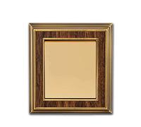 MAXEPO 1-4 Gang 2 Way Interruptor de luz de cobre Lámpara de pared 86 Tipo Personalidad Interruptor de luz de pared Bronce amarillo Interruptor de iluminación interior Estilo chino retro Interruptor b
