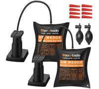 Maxetodo Bolsa de Bombeo de Cuña de Aire Cojinete de Cuña Inflable 771 Libras Hinchable de pie Kits de Bomba de Cuña de Aire para Levantar Ventanas, Puertas, Lavadoras, Congeladores 2pc