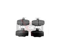 MAXGEAR 19-0421 Pastillas de freno trasero para Primera Almera Viano