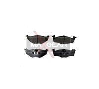 MAXGEAR 19-0599 Pastillas de freno delantero para Cordoba Polo Ibiza Toledo Golf