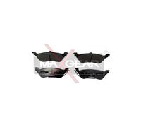 MAXGEAR 19-0646 Pastillas de freno trasero para Voyager Caravan Cherokee