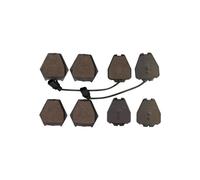 MAXGEAR 19-1121 Pastillas de freno delantero para Passat A6 Allroad Phaeton A4