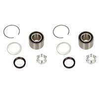 MAXGEAR 2x Cubo Kit Cojinete de Rueda Trasero para Citroën C3 I C2 Peugeot 1007