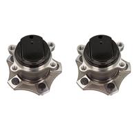 MAXGEAR 2x Cubo Kit Cojinete de Rueda Trasero para Nissan Qashqai + 2 I X-Trail