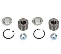 MAXGEAR 2x Cubo Kit Cojinete de Rueda Trasero para Peugeot 307 Citroën C4 Coupe