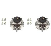 MAXGEAR 2x Cubo Kit Cojinete de Rueda Trasero para Smart Forfour Mitsubishi COLT