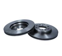 MAXGEAR 2X Disco De Freno Delante Ø240.5 Mm Ventilado Para Fiat 500 312_ 1.2 1.3