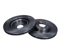 MAXGEAR 2x Disco De Freno Delante Ø284 Mm Ventilado Pintado Para Fiat 500L 199_