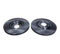 MAXGEAR 2X Disco De Freno Delante Ø302 Mm Pintado Para Peugeot 208 CA_ CC_ 1.2