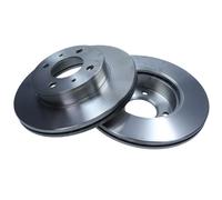 MAXGEAR 2x Disco de Freno Delantero Ø241 MM con Ventilación Interior para