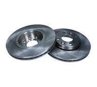 MAXGEAR 2x Disco de Freno Delantero Ø258 para Renault Clio IV Sostén _ 0.9 Tce