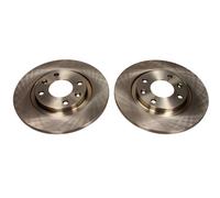 MAXGEAR 2x Disco de Freno Delantero Ø266 MM Completo para Citroën C2 Jm _ 1.1