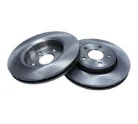 MAXGEAR 2x Disco de Freno Delantero Ø327.5 Ventilado para Jeep Gran Cherokee III