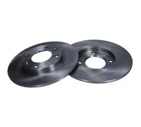 MAXGEAR 2X Disco De Freno Trasero Ø247 Mm Pintado Para Peugeot 206 CC 2D 1.6 16V