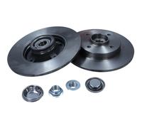 MAXGEAR 2x Disco Freno Trasero Ø249 MM para Peugeot 307 3A/C 1.6 16V 1.4 3H 3E