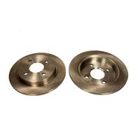 MAXGEAR 2x Disco Freno Trasero Ø253 MM Completo para Ford Fiesta VI Foco Daw Dbw