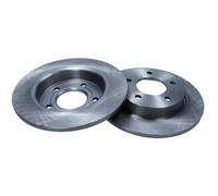 MAXGEAR 2x Disco Freno Trasero Ø265 MM Completo Pintado para Mazda 3 BK 1.6