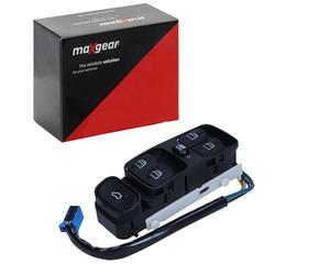 MAXGEAR 50-0550 - Botón de elevalunas delantero izquierdo para MERCEDES-BENZ Clase C Sedan W203 Clase C Break S203